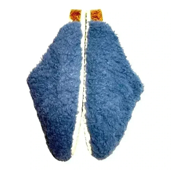 Women’s Muks Luks Hermione Plush Memory Foam Insoles , Grey, Size 8, Brand New - Picture 3 of 5